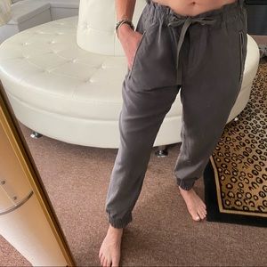 Armani exchange silky sweatpants